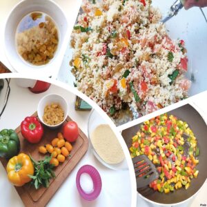 taboulé maison étape par étape