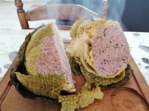 Rouleau de chou - agneau