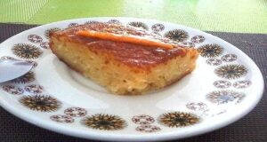 Tarte à la mélasse - Glaçage fondant