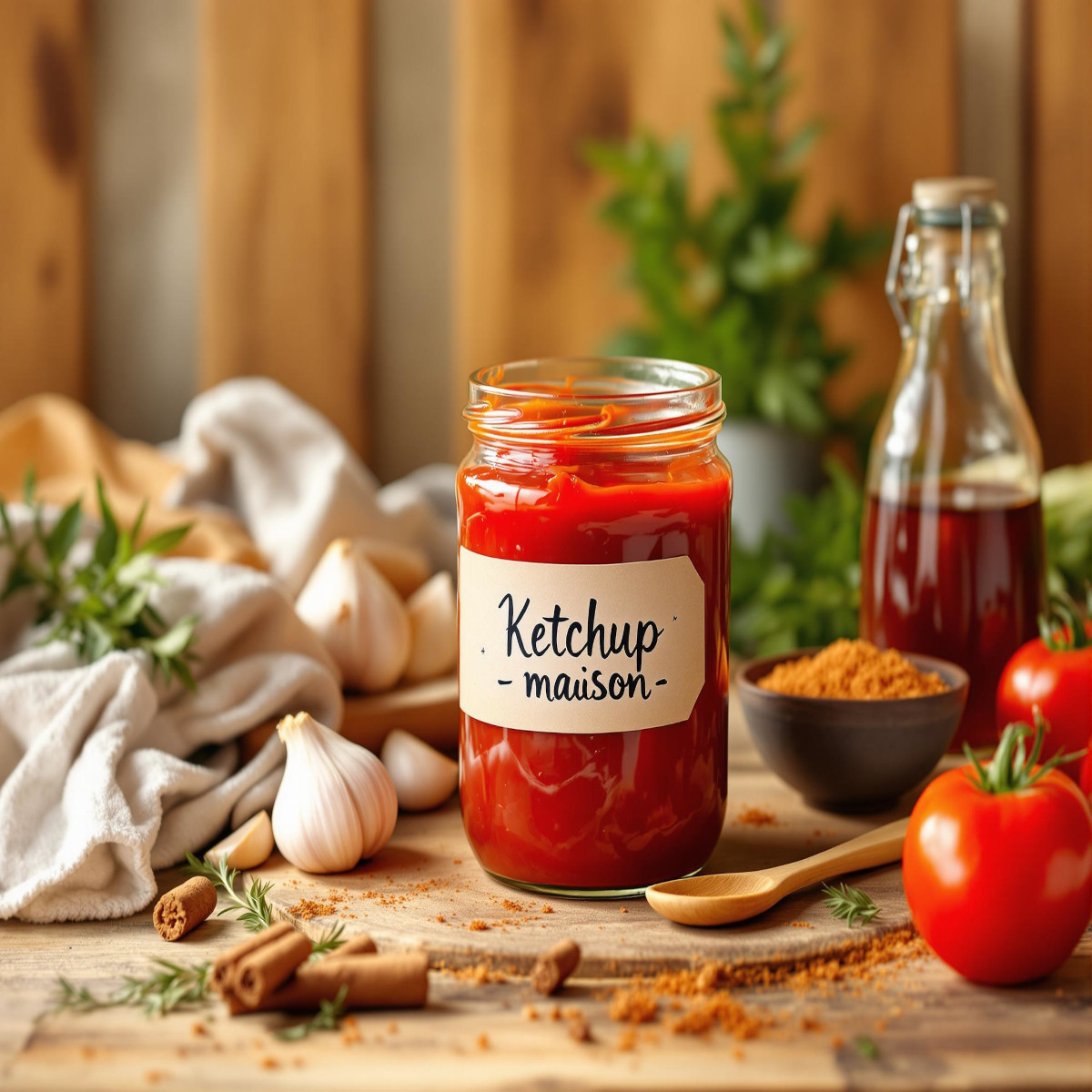 super pot de ketchup maison