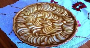 tarte aux pommes - tenir