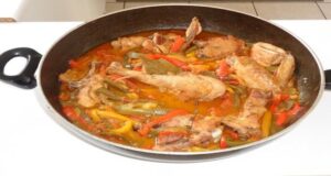 poulet basquaise plat mijoté