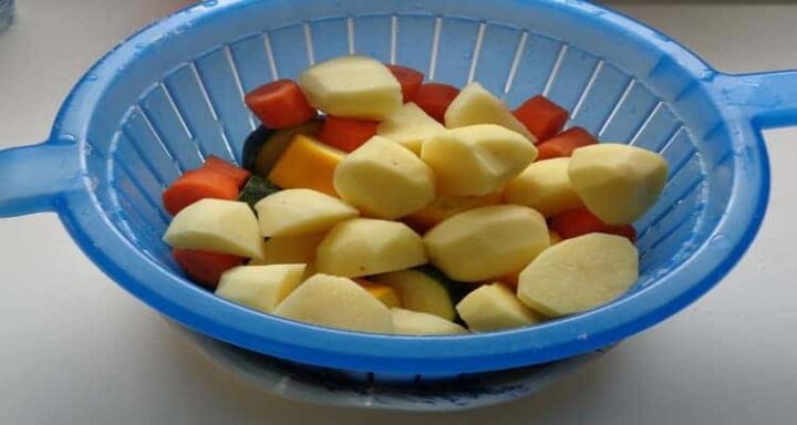 Réussir le rôti de porc en cocotte, aux légumes cuisson au four.