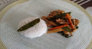 Riz cuit - Cuisine chinoise américaine