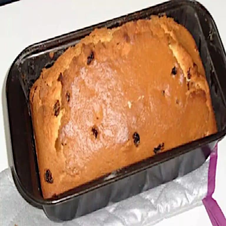 recette cake aux raisins secs