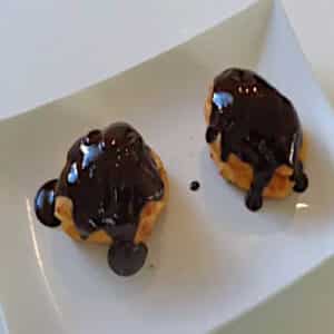 recette profiterole au chocolat noir