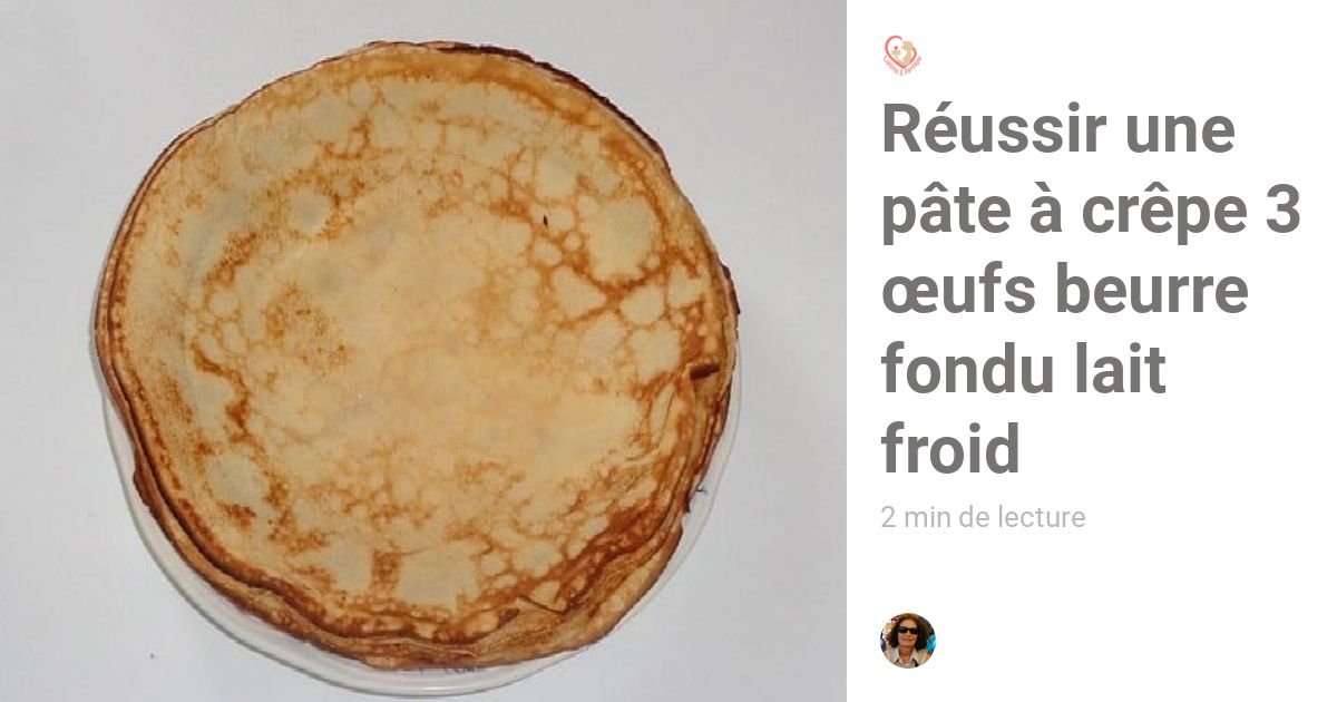 Combien Doeuf Pour 1Kg De Farine Crepe