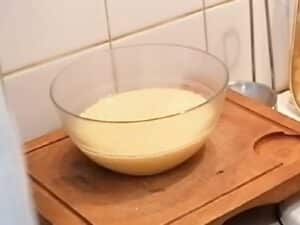 Île flottante - Crème anglaise