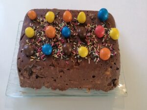 Brownie au chocolat - Truquer - Gâteau anniversaire enfants