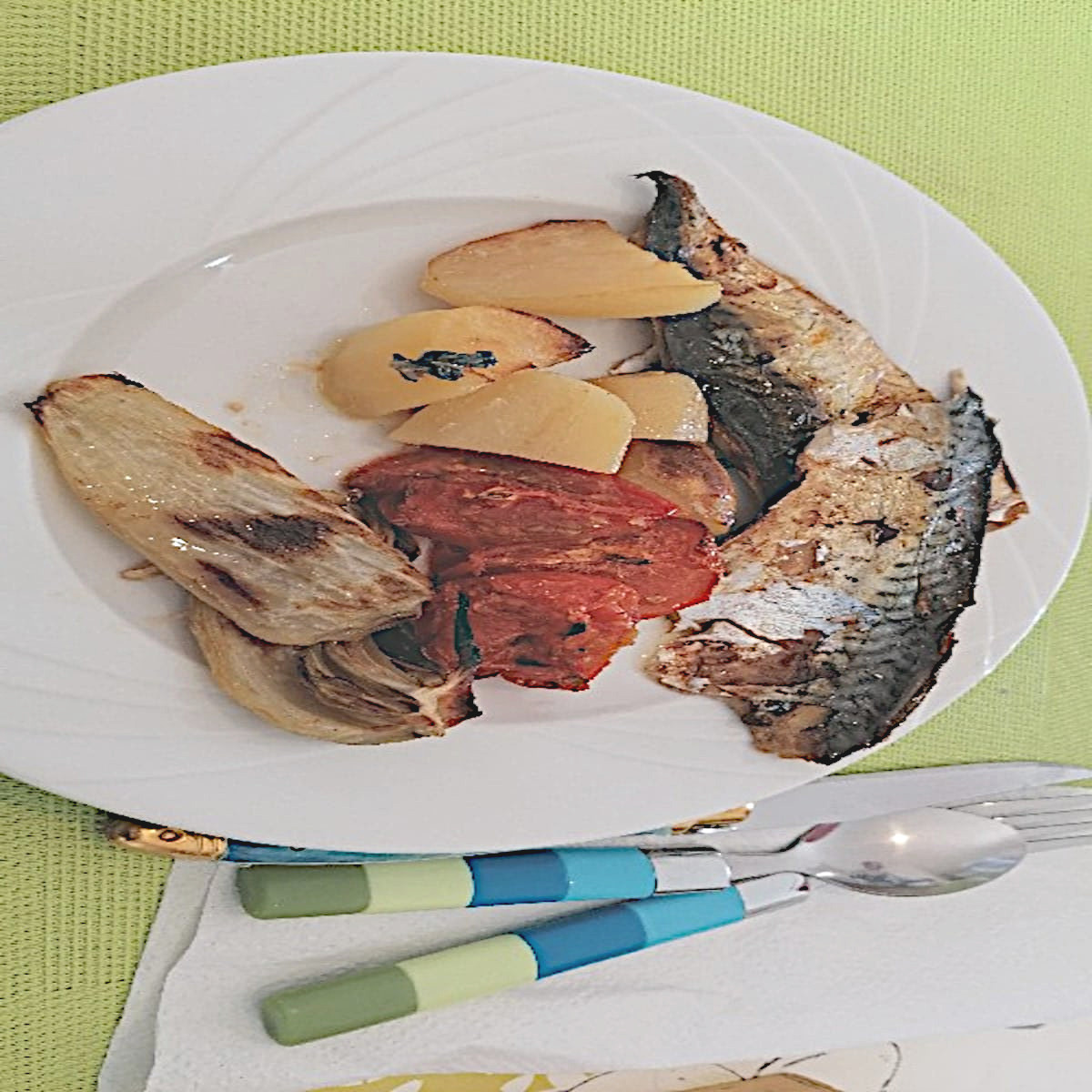 filets de maquereau au four en 40 min