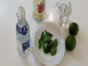 ingrédients pour mojito limonade