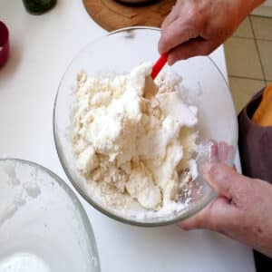 mélange pour le financier salé pesto