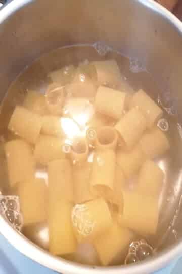 cuisson des pâtes