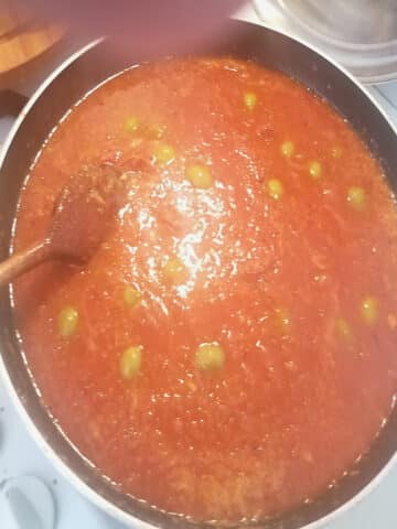 sauce tomates