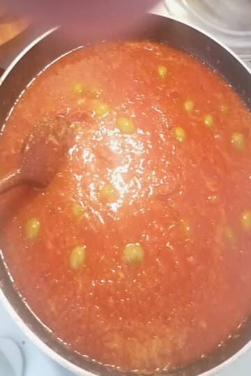 sauce tomates