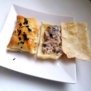 Garnir le feuilleté au dernier moment