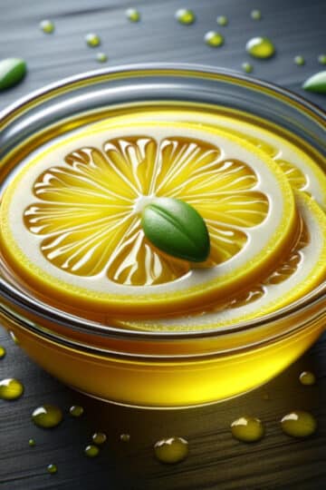 vinaigrette citron huile d'olive