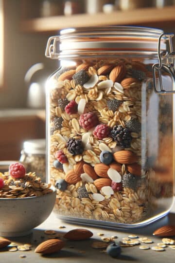 conservation du granola