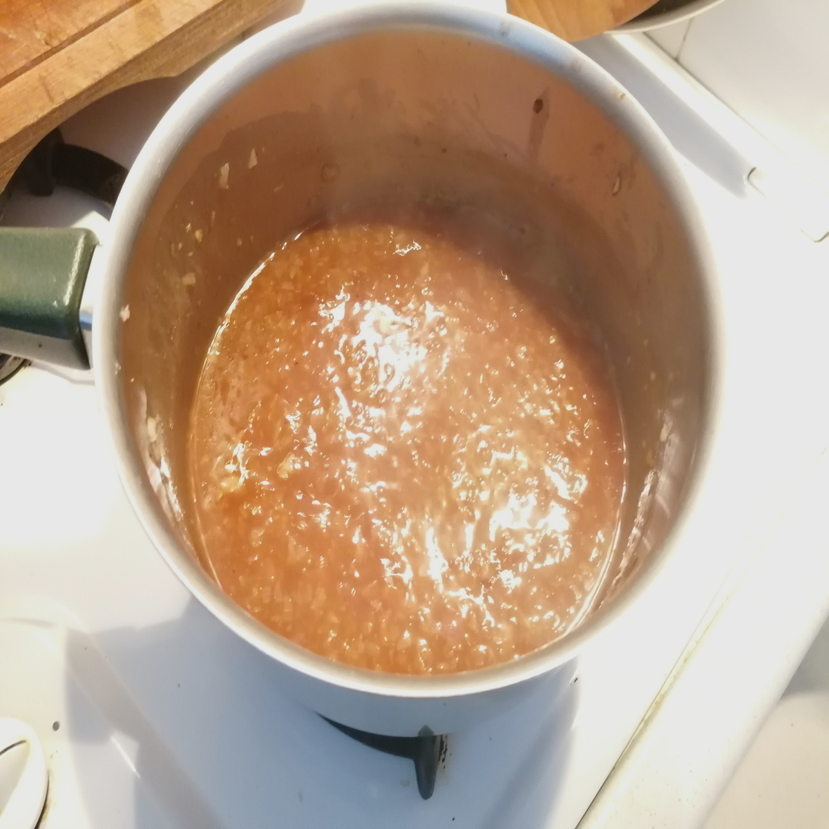 ajout du vin blanc sec