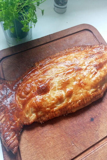 Recette Saumon en Croûte Feuilletée