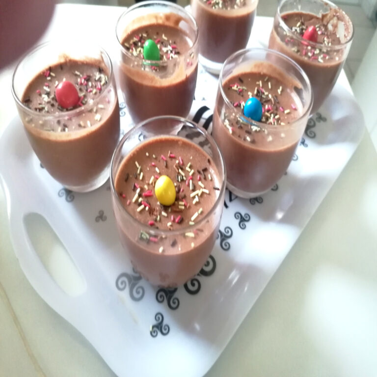 entremet pascal au chocolat noir