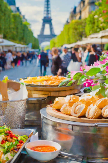 Spots de Street Food à Paris et les étales