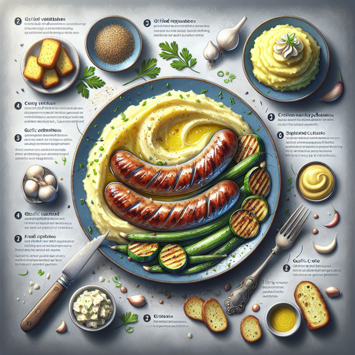 accompagnements et de présentations