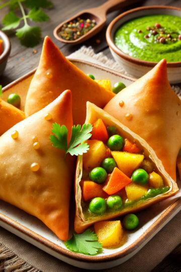 recette samoussa végétarien au curry