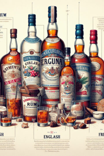 Types de Rhums par Pays