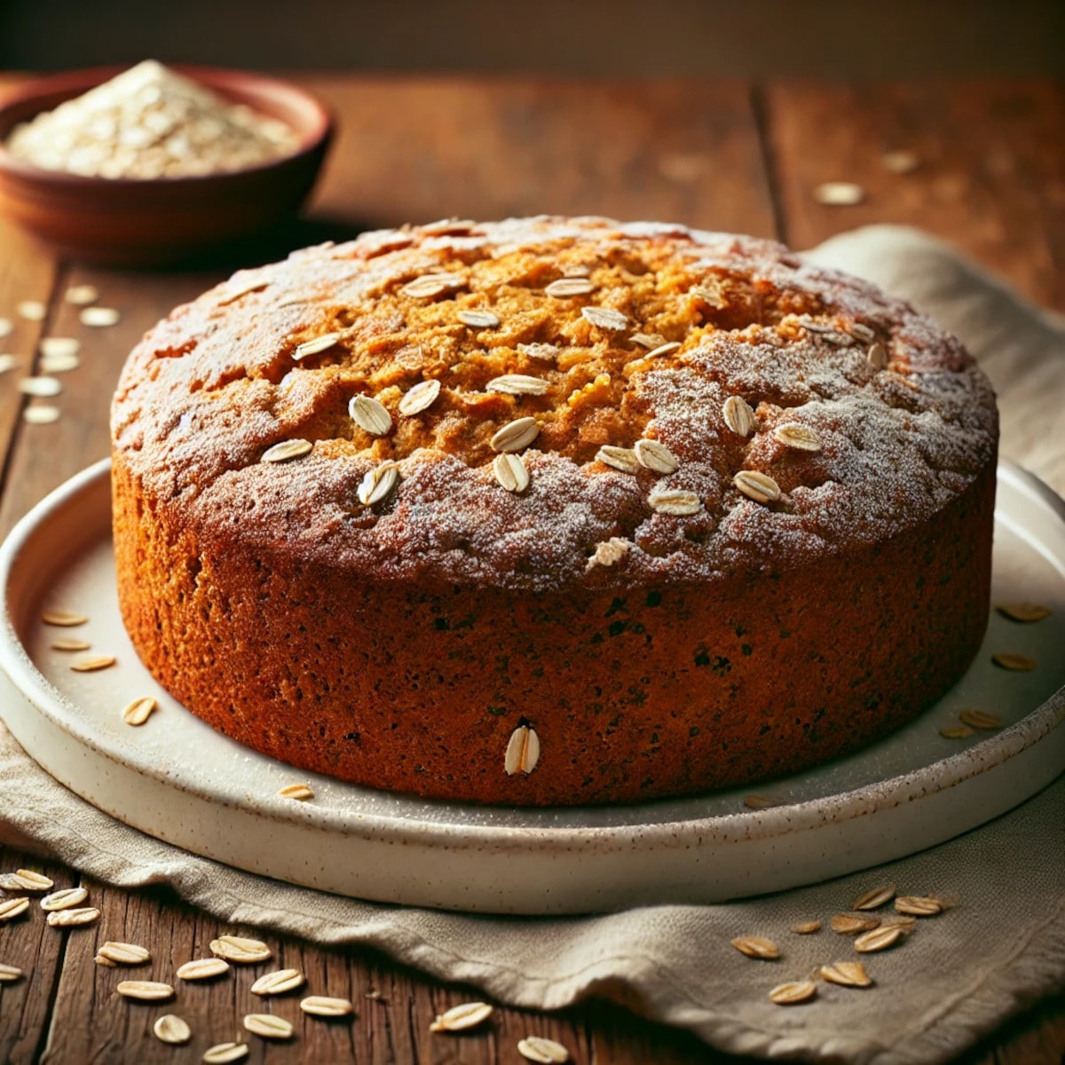 recette gâteau aux Flocons d'Avoine