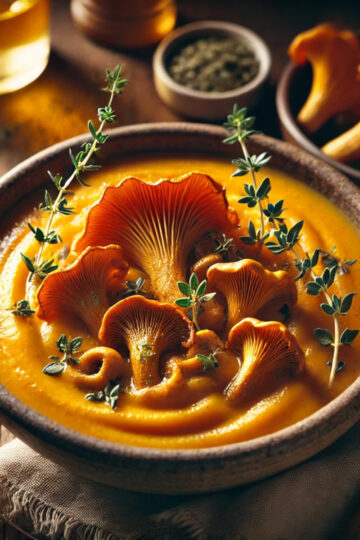 recette du délicieux velouté potimarrongirolles