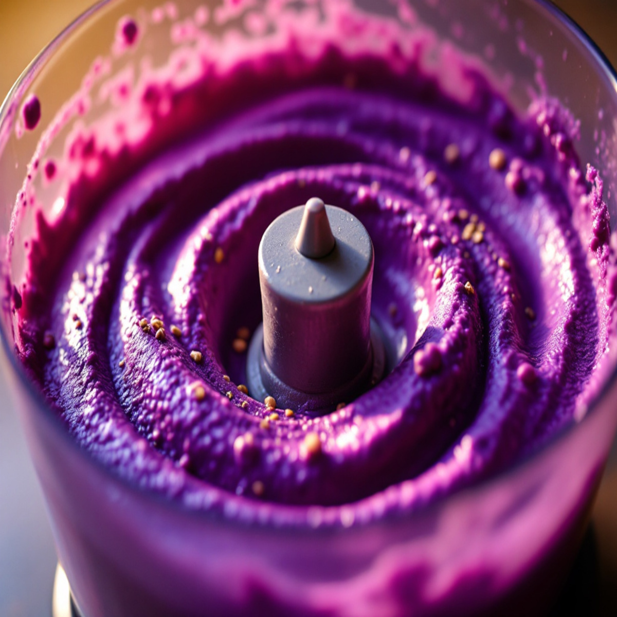 Dans votre mixeur verser l'eau, le tahin et le jus de citron