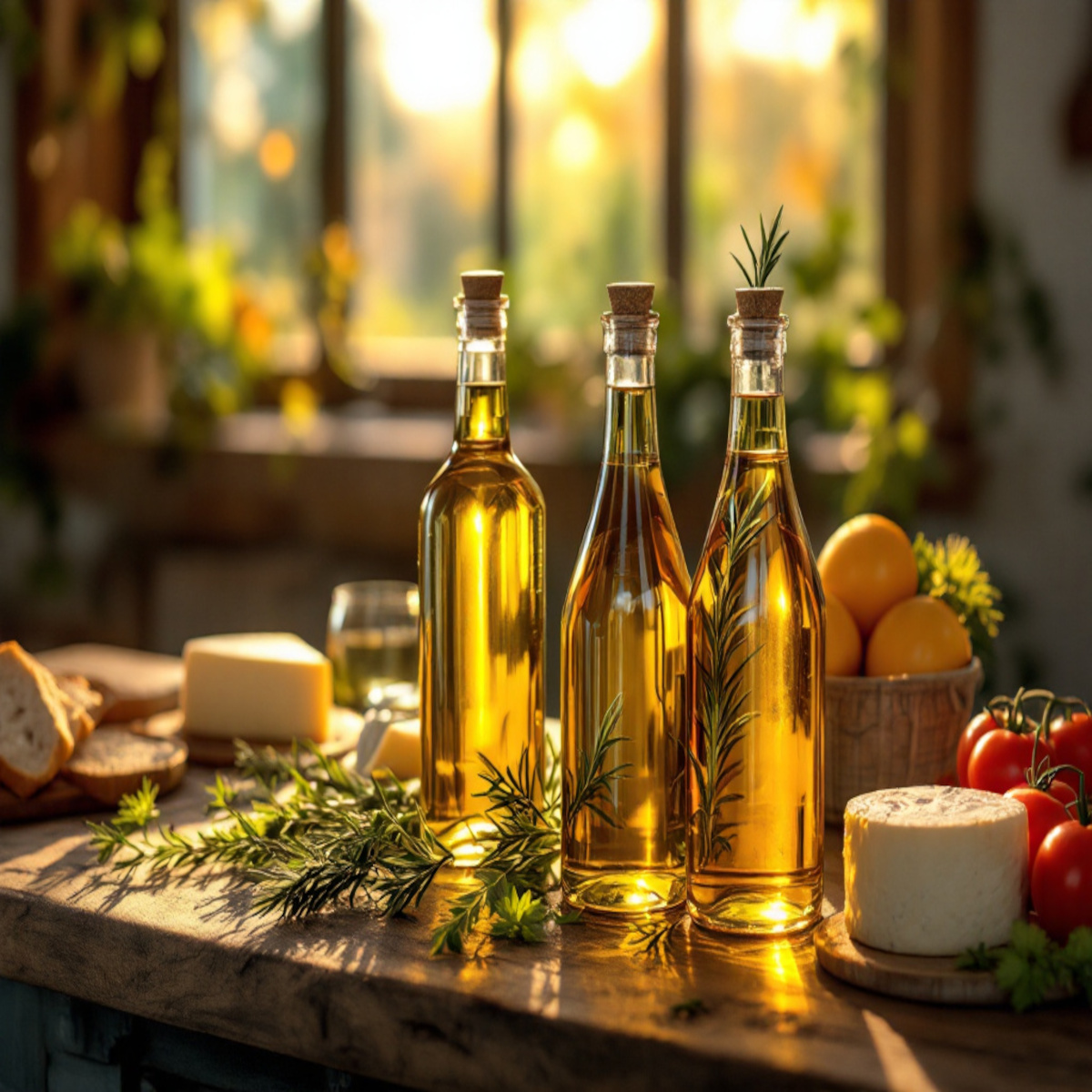 Les huiles en cuisine