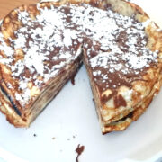 délicieux gâteau de crêpes
