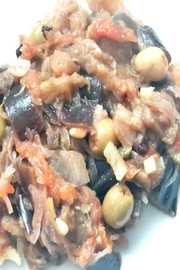 recette sicilienne de la caponata légère