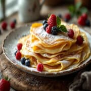 recette de crêpes gourmandes à la française