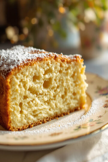 Moelleux aux amandes doré et fondant, sans gluten, parfait pour un goûter