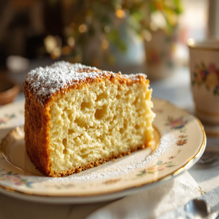 Moelleux aux amandes doré et fondant, sans gluten, parfait pour un goûter
