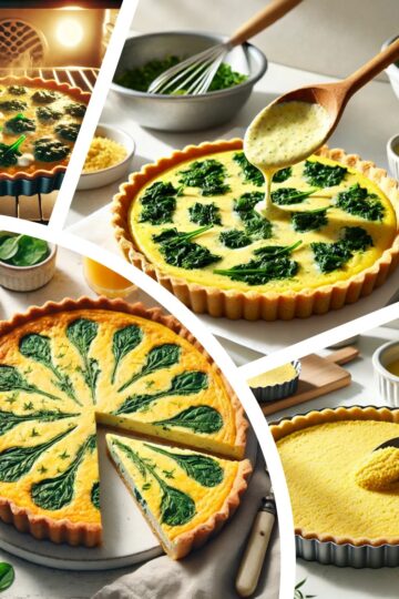 délicieuse quiche à la polenta sans gluten