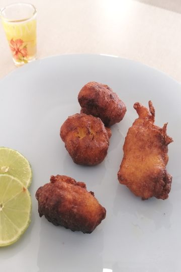 Beignets salés de butternut croustillants