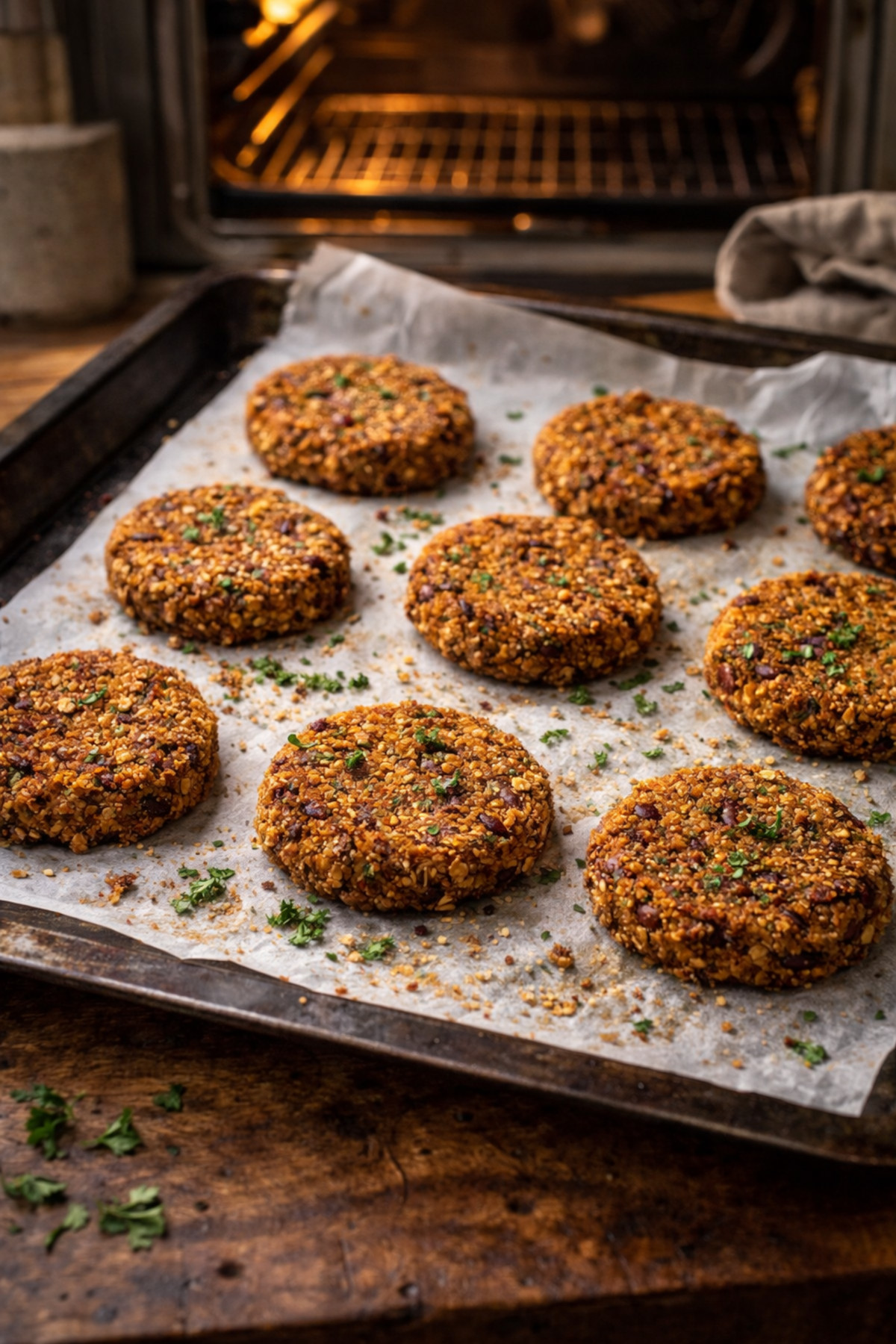 Boulettes aux haricots rouges prêtes à cuire