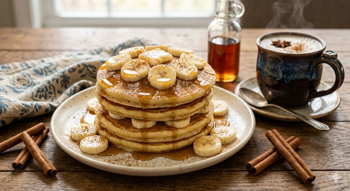Pancakes moelleux faits maison avec garniture gourmande